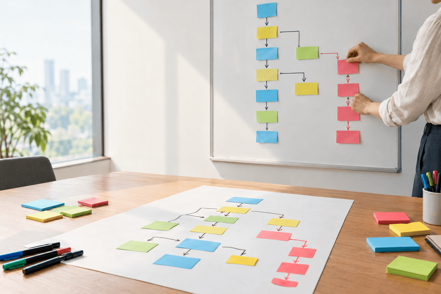 コールセンターの業務フロー図の書き方 AI導入前に現状を描く4つの手順